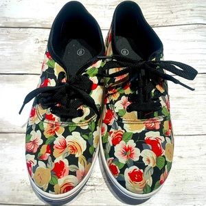 Boutique flowered shoes
